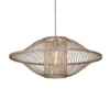 Lámpara colgante GOOD & MOJO Maui, color natural, Ø 70 cm, bambú, E27