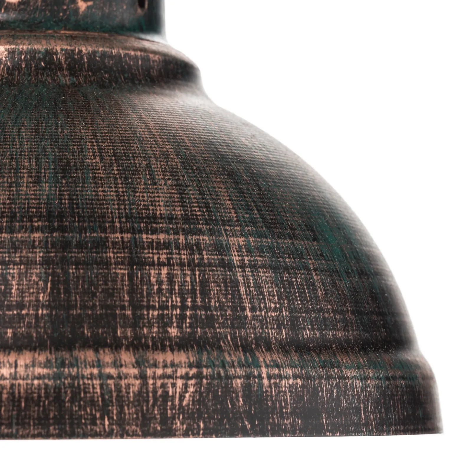Lámpara colgante Hakon 3 luces marrón óxido/madera natural
