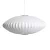 Lámpara colgante HAY Nelson Saucer Bubble M, Ø 63,5 cm, blanca
