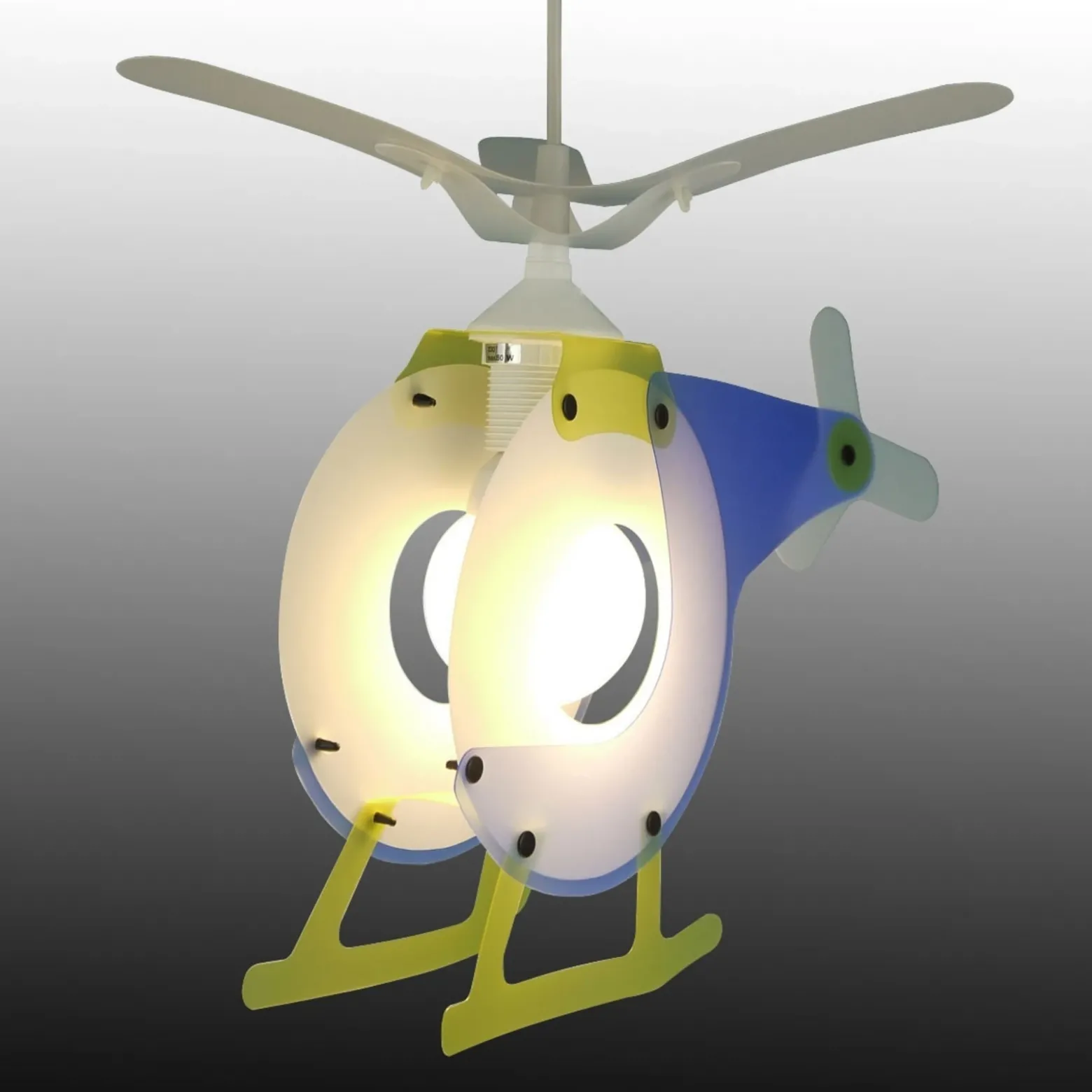 Lámpara colgante Helicóptero infantil