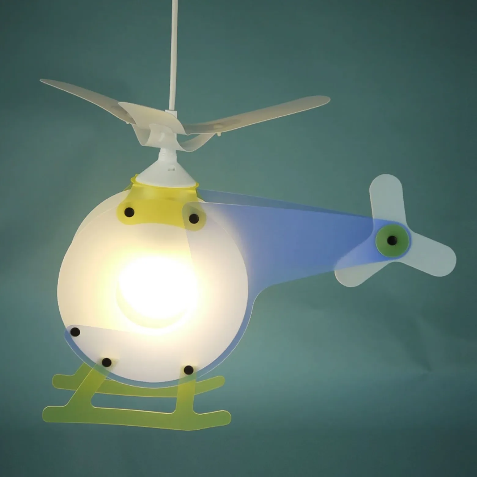 Lámpara colgante Helicóptero infantil