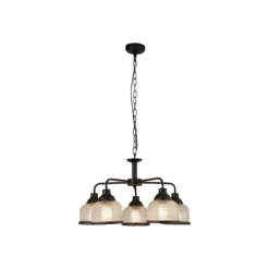 Lámpara colgante Highworth, 5 luces