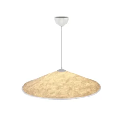 Lámpara colgante Hill, Ø 85 cm, Tyvek, blanco