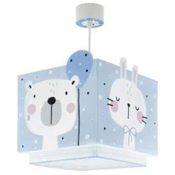 Lámpara colgante infantil Dalber BABY JUNGLE, azul