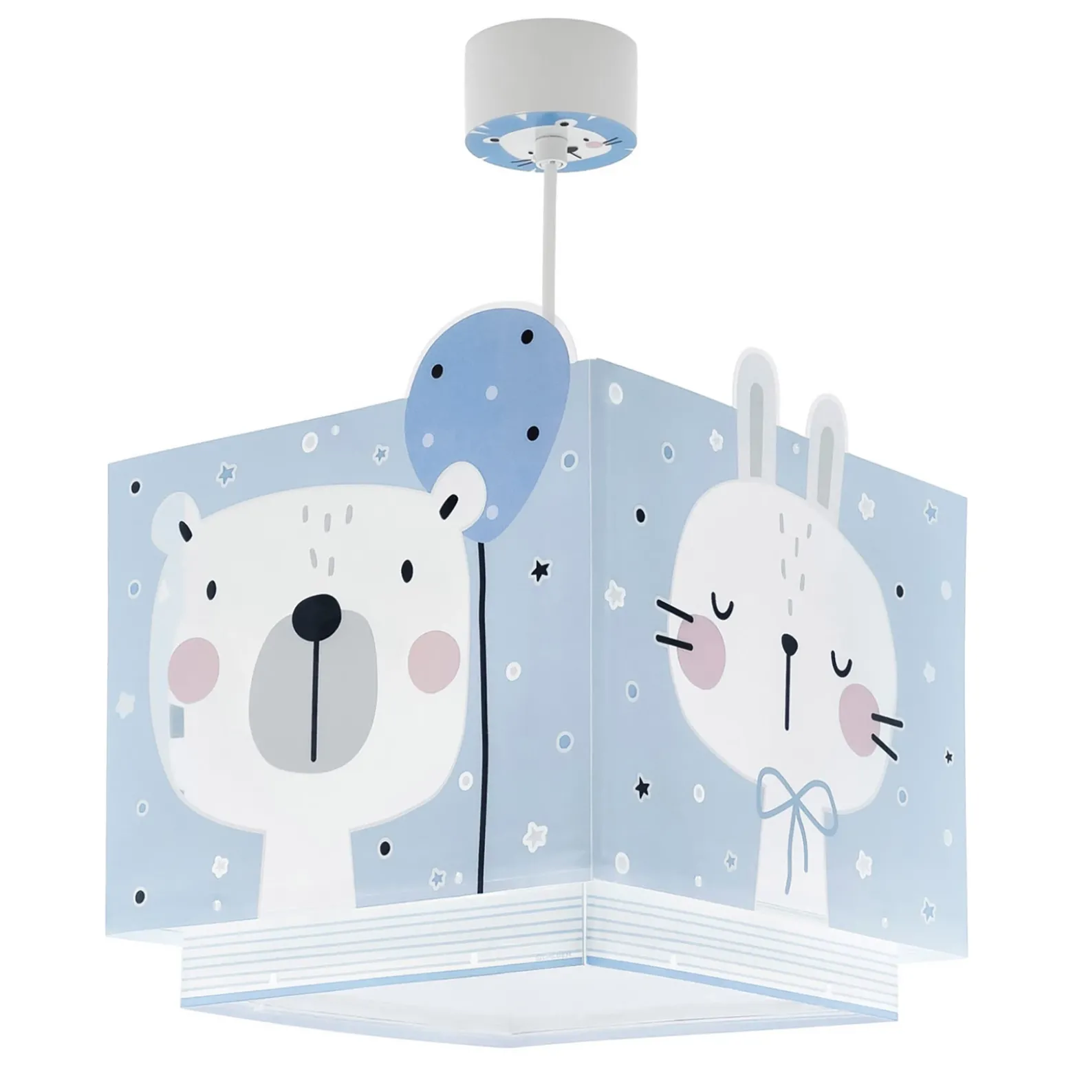 Lámpara colgante infantil Dalber BABY JUNGLE, azul