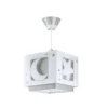 Lámpara colgante infantil MOONLIGHT de Dalber, gris, con 1 luz