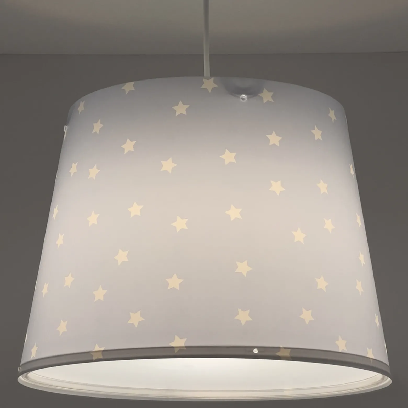 Lámpara colgante infantil STAR LIGHT de Dalber, azul