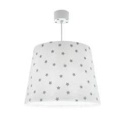 Lámpara colgante infantil STAR LIGHT de Dalber, blanca