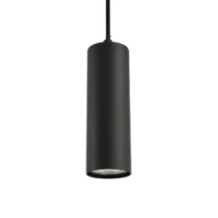 Lámpara colgante Joffrey de Lindby, 76 cm, negra, 4 luces, GU10