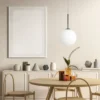 Lámpara colgante Jugen, negro, 1 luz
