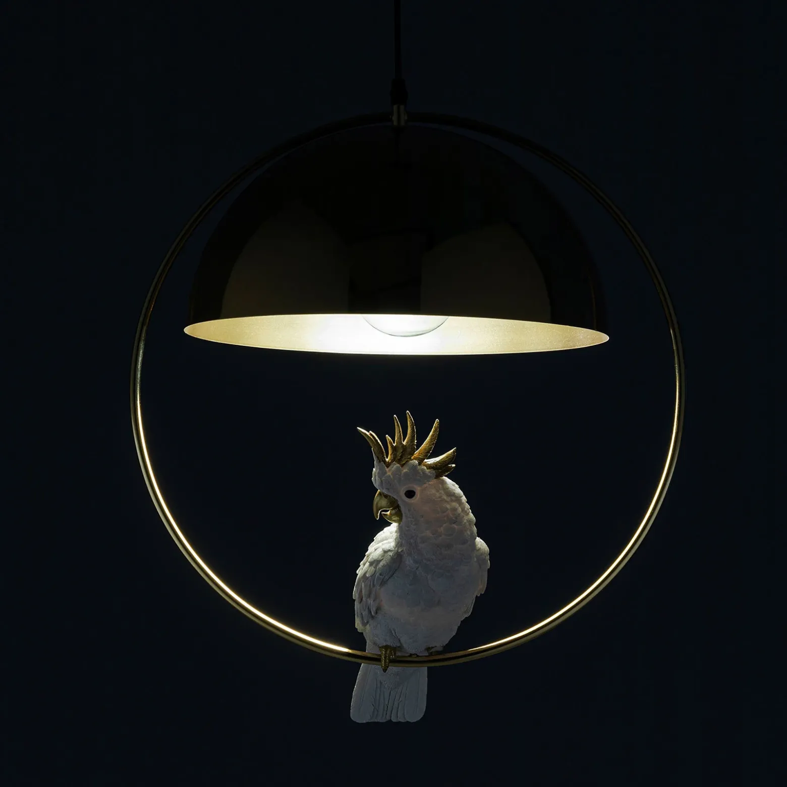Lámpara colgante Kare Cockatoo modelo cacatúa