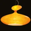Lámpara colgante kdln E.T.A. Sat, naranja, 80 x 60 cm