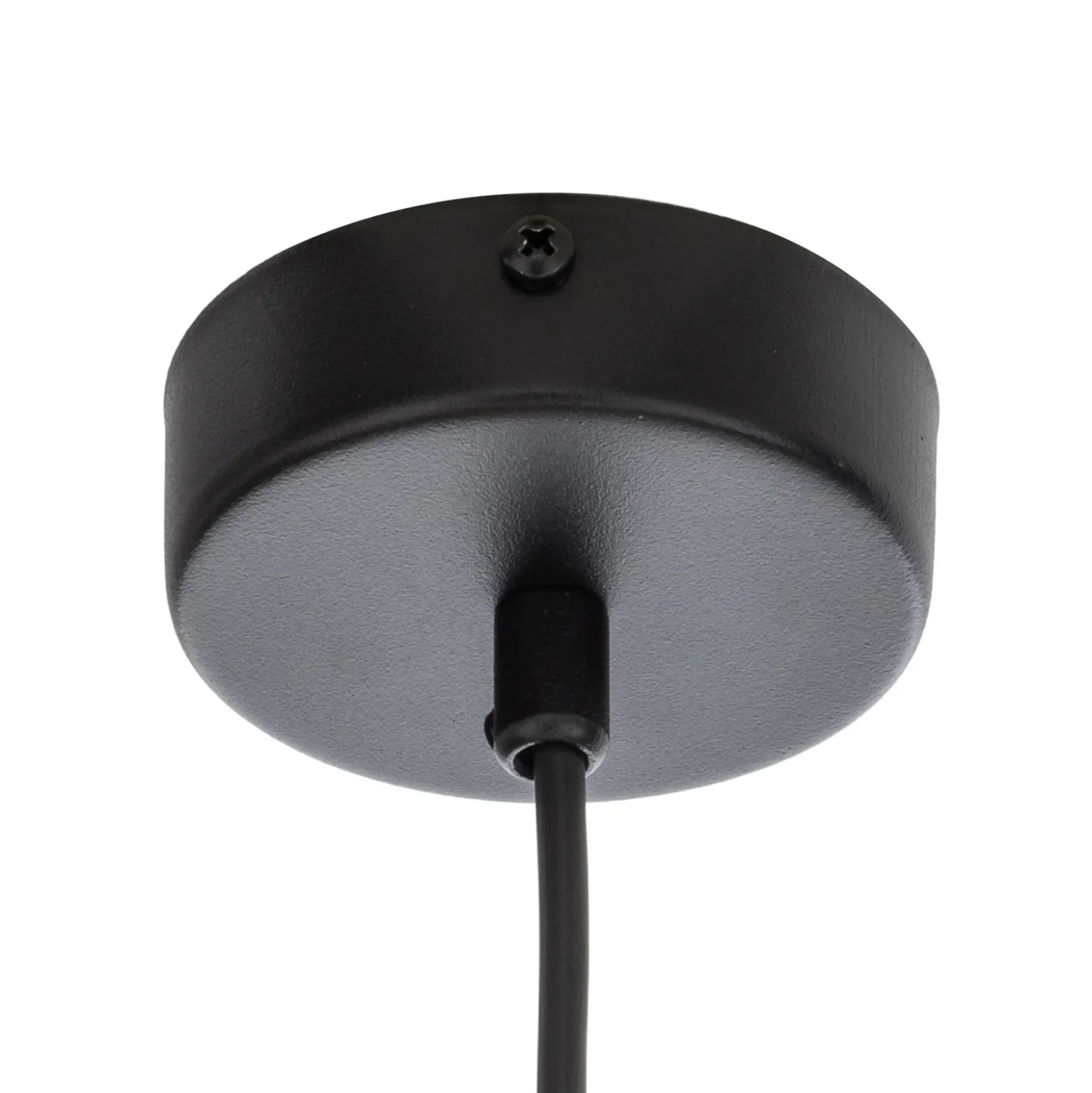 Lámpara colgante Kodo, 5 luces, negro, acero, GX53