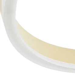 Lámpara colgante LED Albiona de Arcchio, color beige, 2 anillos, Ø 60 cm