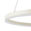 Lámpara colgante LED Albiona de Arcchio, color beige, 1 anillo, Ø 60 cm