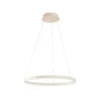 Lámpara colgante LED Albiona de Arcchio, color beige, 1 anillo, Ø 60 cm