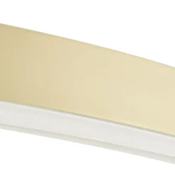 Lámpara colgante LED Albiona de Arcchio, color beige, 3 anillos, Ø 80 cm