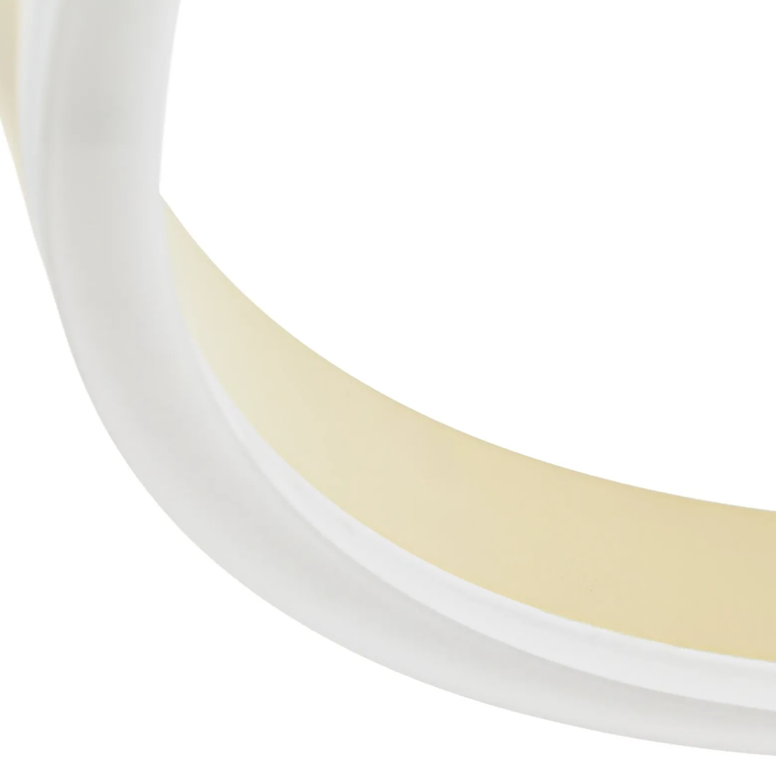 Lámpara colgante LED Albiona de Arcchio, color beige, 2 anillos, Ø 60 cm