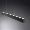 Lámpara colgante LED Aptare de Paulmann, negra, RGBW, inteligente, atenuable.