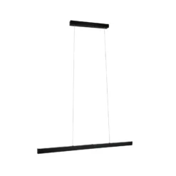 Lámpara colgante LED Aptare de Paulmann, negra, RGBW, inteligente, atenuable.
