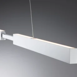 Lámpara colgante LED Aptare de Paulmann, blanca, 2700 K, inteligente, atenuable.