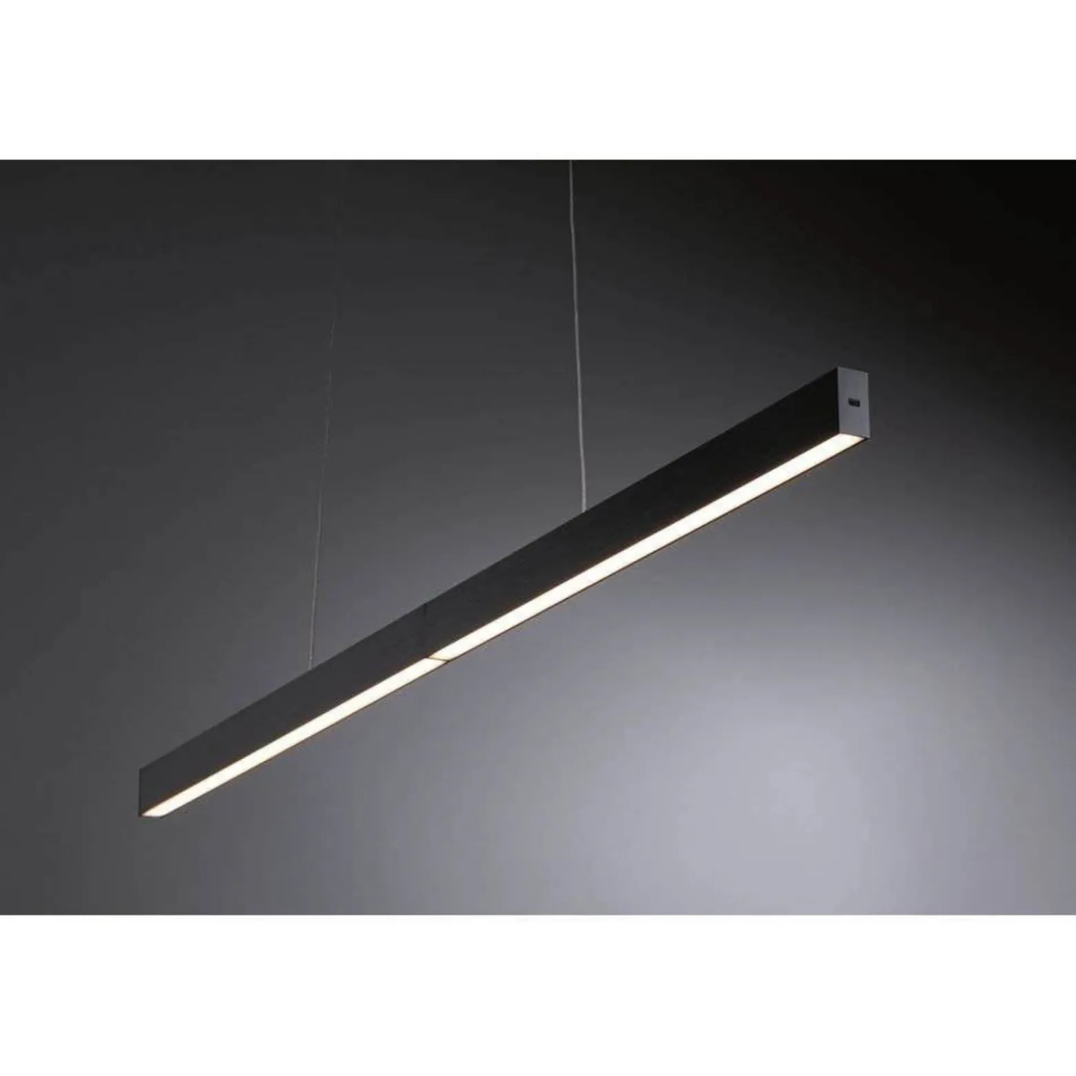 Lámpara colgante LED Aptare de Paulmann, negra, con sensor, atenuable