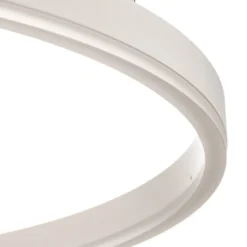 Lámpara colgante LED Arcchio Albiona, blanca, 1 anillo, Ø 60 cm