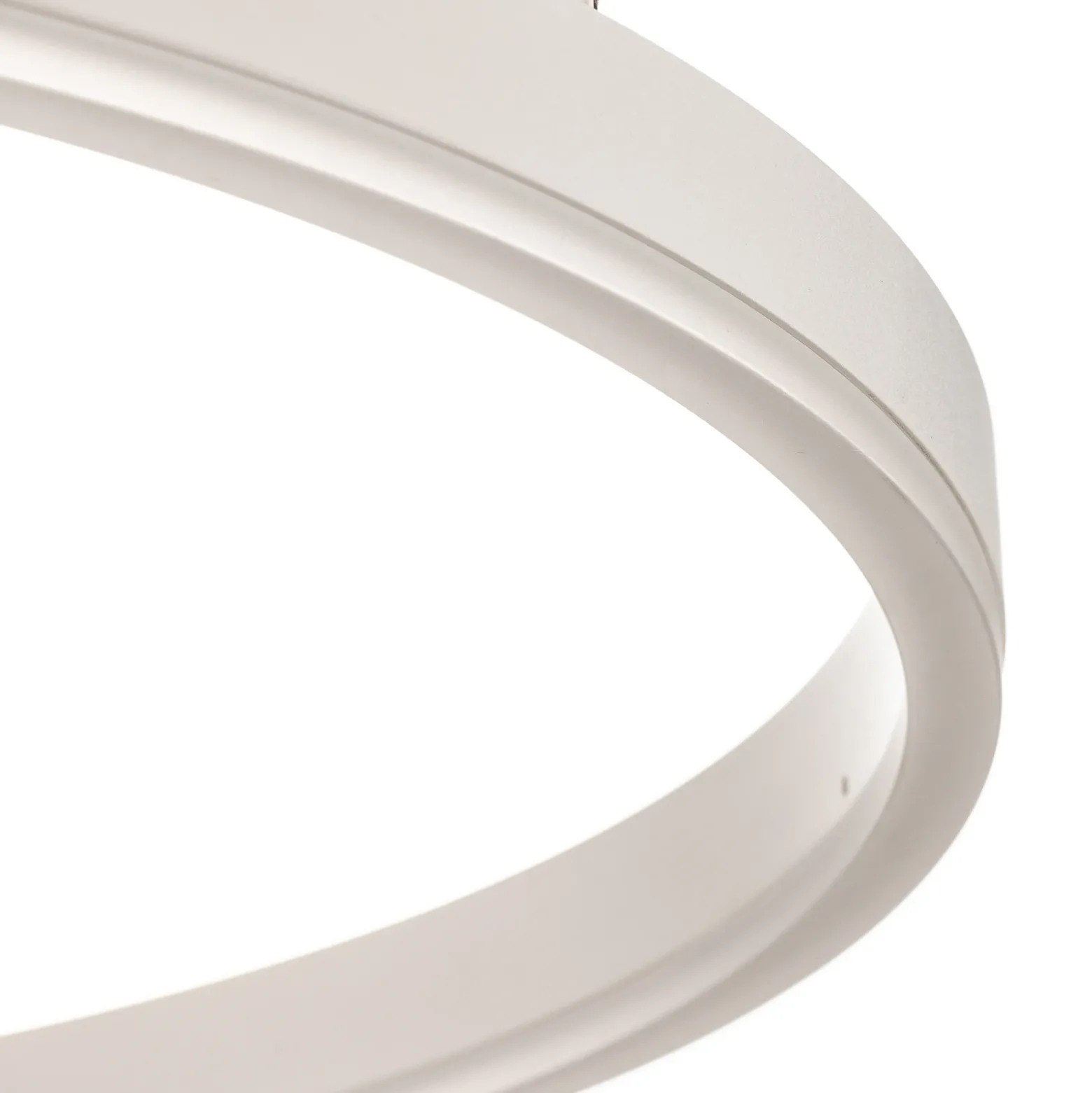 Lámpara colgante LED Arcchio Albiona, blanca, 1 anillo, Ø 60 cm