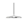 Lámpara colgante LED Artist, Ø 25 cm, color acero, acero inoxidable