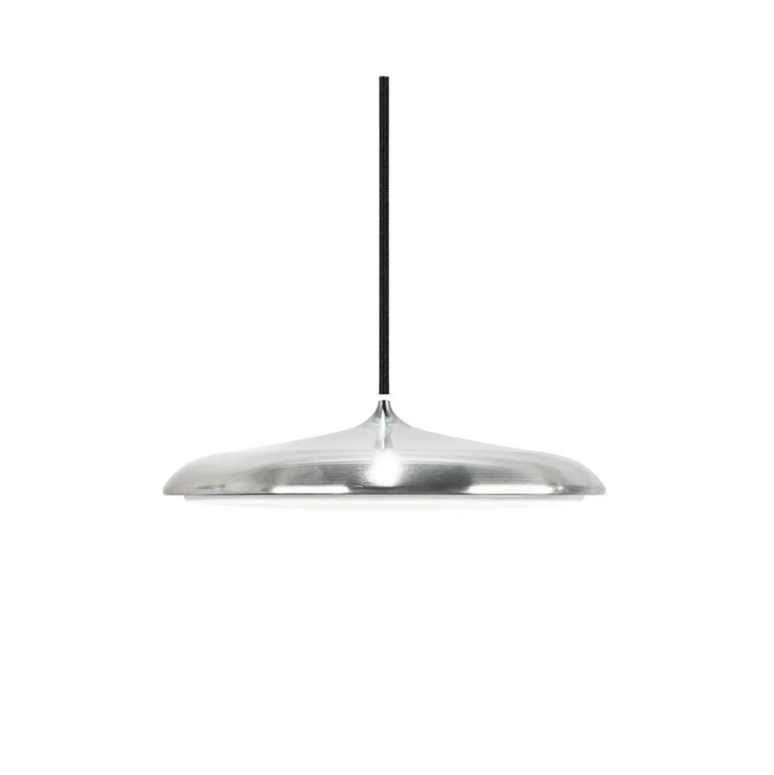 Lámpara colgante LED Artist, Ø 25 cm, color acero, acero inoxidable