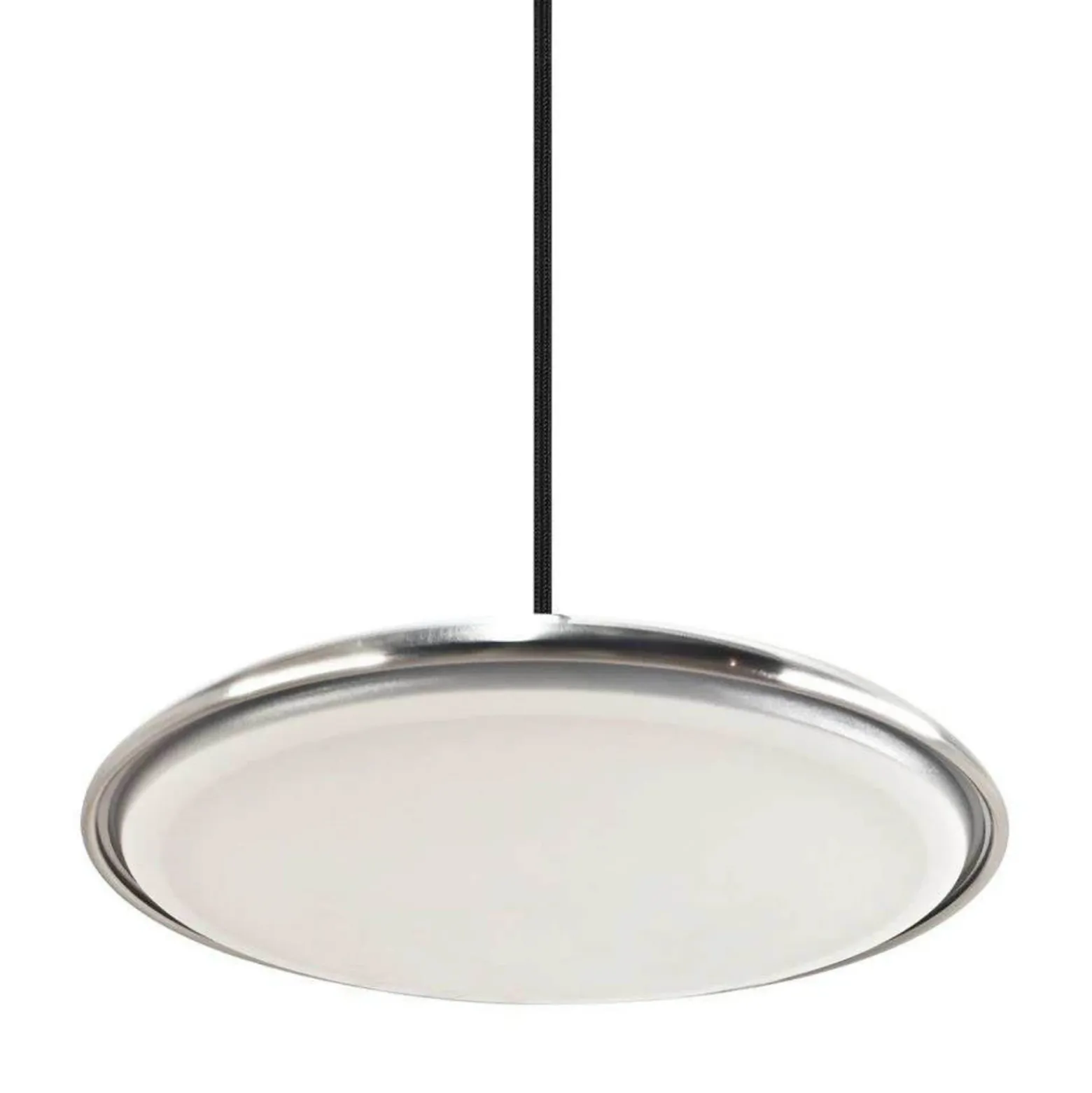 Lámpara colgante LED Artist, Ø 25 cm, color acero, acero inoxidable