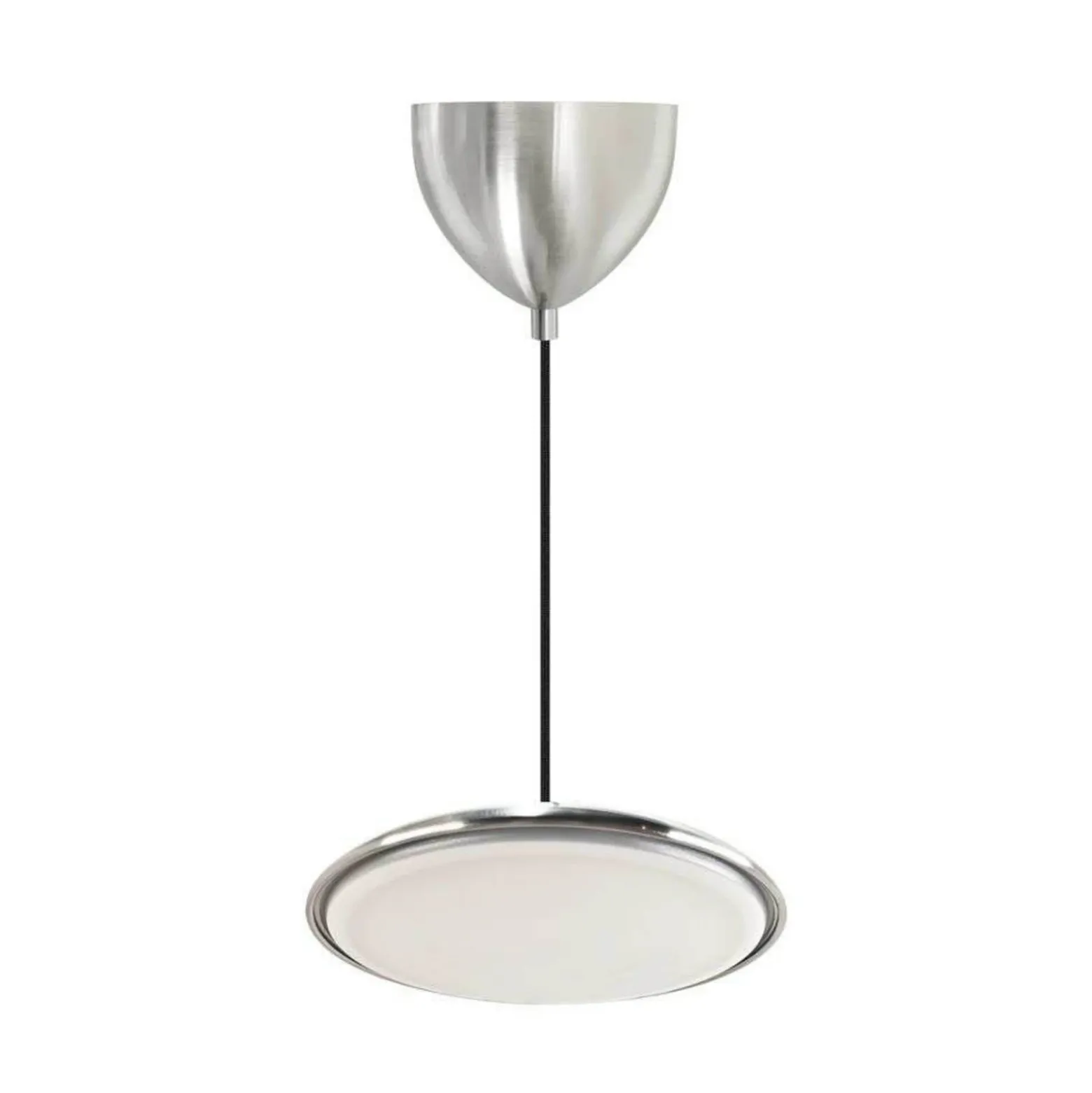 Lámpara colgante LED Artist, Ø 25 cm, color acero, acero inoxidable