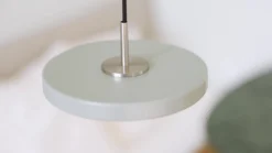 lámpara colgante LED Asteria Micro de UMAGE, acero pulido, Ø 15 cm