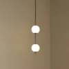 Lámpara colgante LED Audrey de UMAGE, color acero, 2 luces, Ø 12 cm