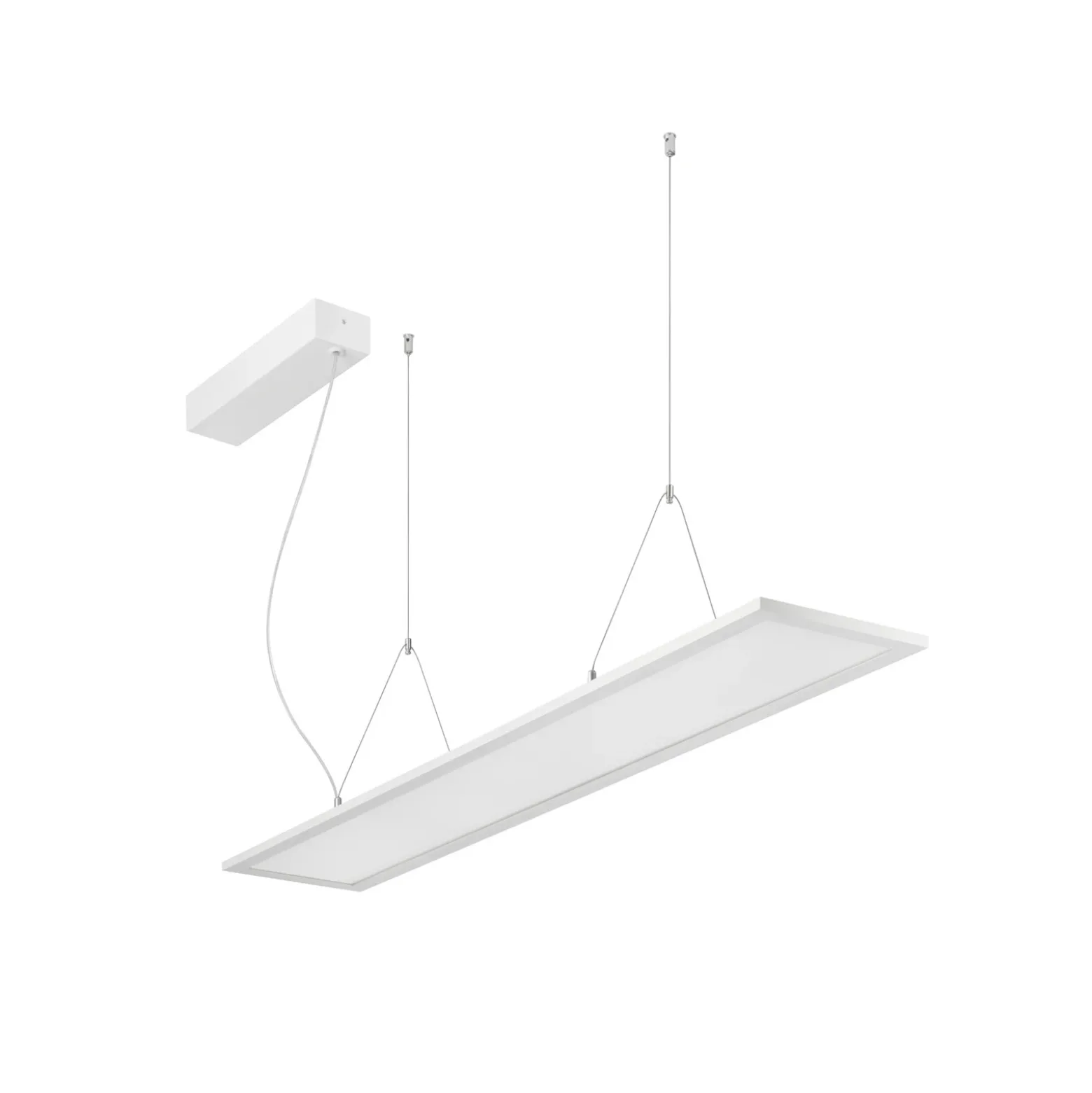 Lámpara colgante LED BRUMBERG Adara de 119,5 cm, TunableWhite, con microprismas