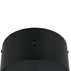 Lámpara colgante LED Calista, color cromo, Ø 10 cm, metal/vidrio, CCT