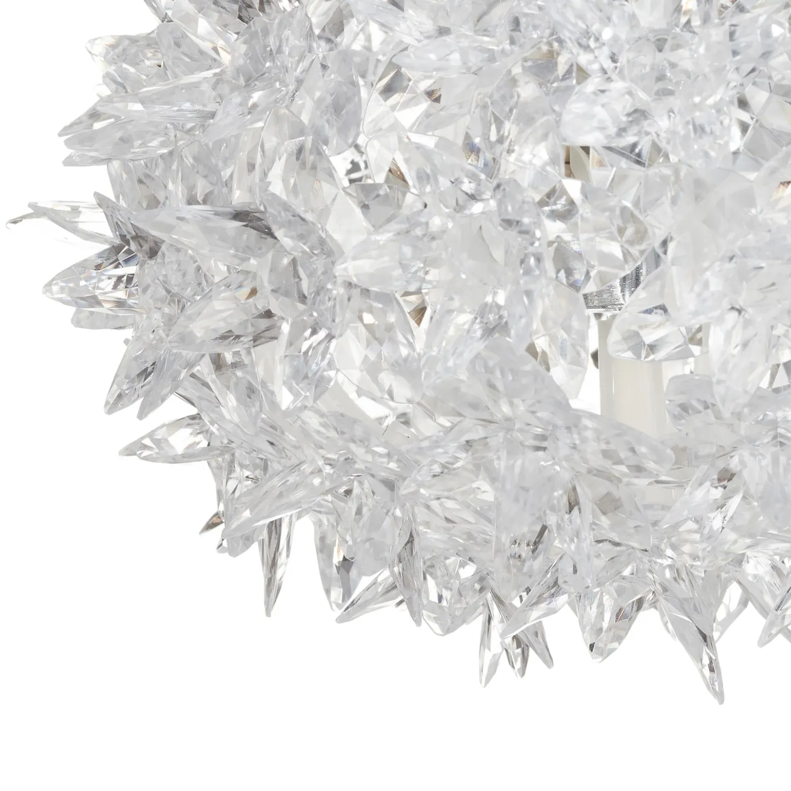 Lámpara colgante LED diseño Bloom 28cm traslúcido
