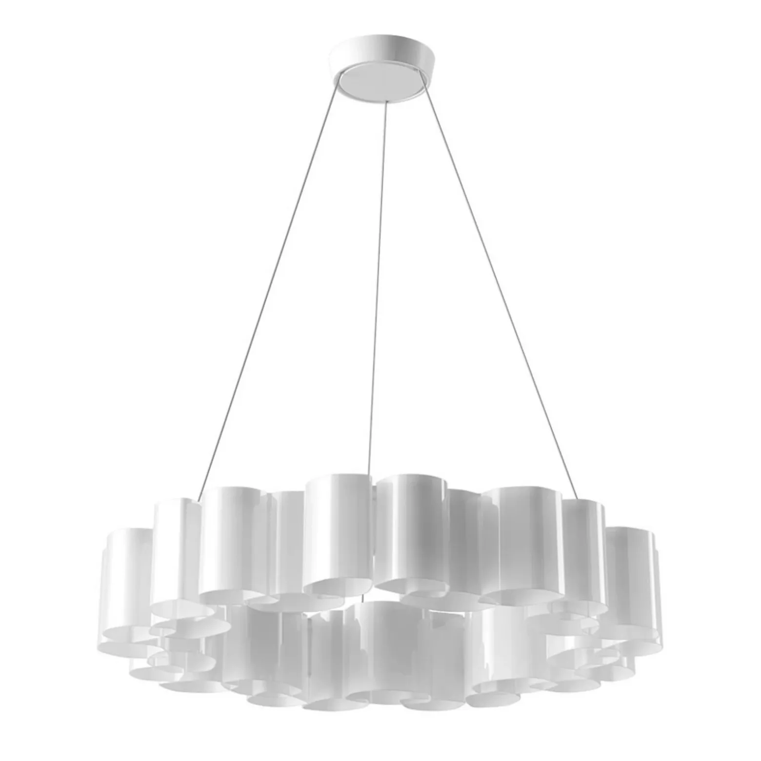 lámpara colgante LED Honey, atenuable, redonda, 86 cm