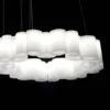 lámpara colgante LED Honey, atenuable, redonda, 58 cm