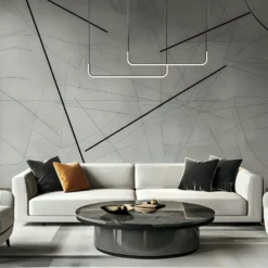 Lámpara colgante LED Horizon, metal, negro, 4000 K