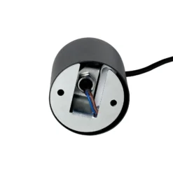Lámpara colgante LED Ideal Lux Look, Ø 6 cm, negro, metal