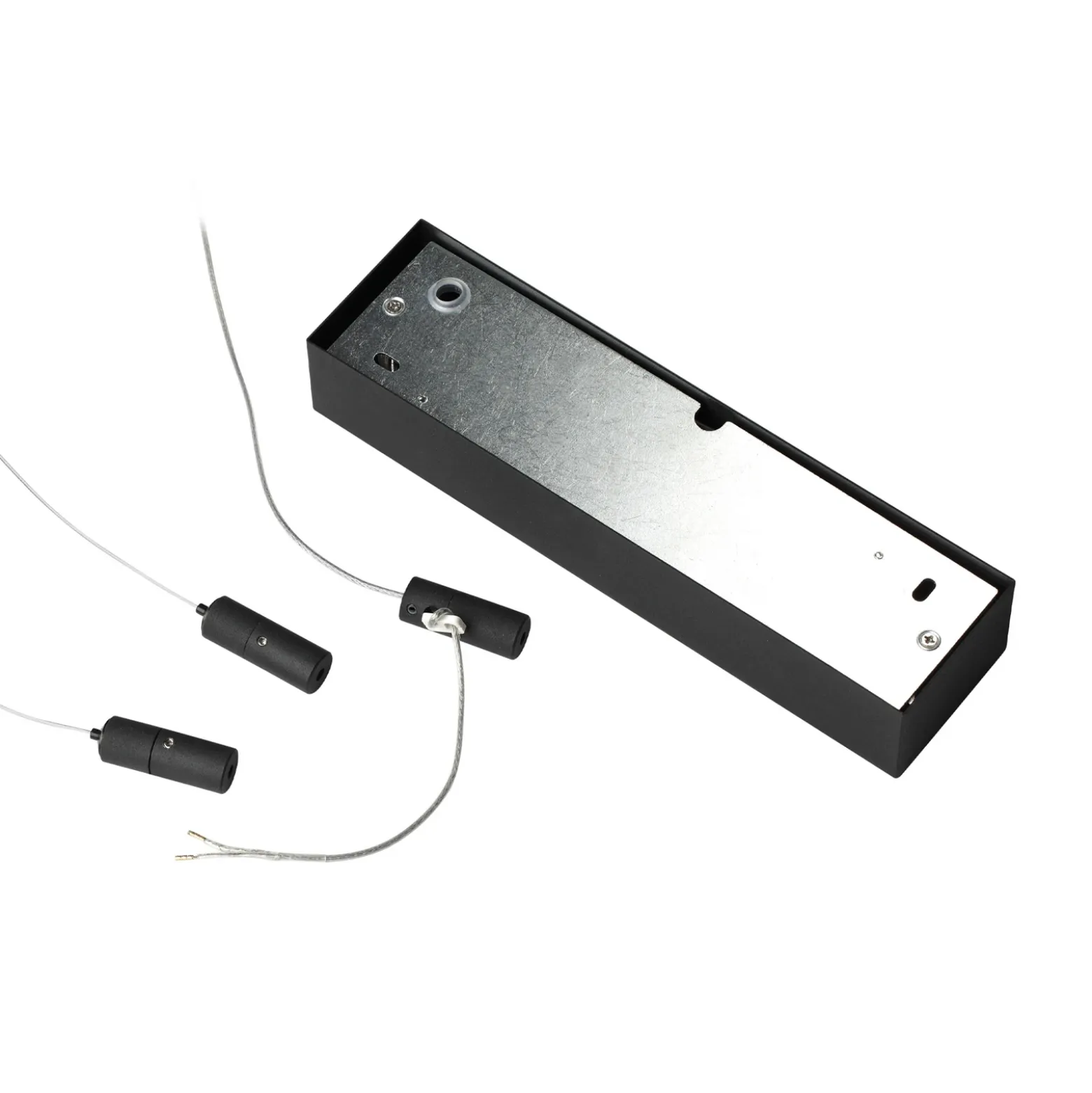 Lámpara colgante LED Ideal Lux Oracle Slim 90 x 90 cm negro 3000 K
