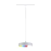 Lámpara colgante LED inteligente Paulmann URail Hildor, blanco señal, ZigBee