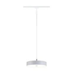Lámpara colgante LED inteligente Paulmann URail Hildor, blanco señal, ZigBee
