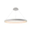 Lámpara colgante LED inteligente Niseko II, Ø 65 cm, blanca, CCT, atenuable