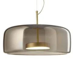 Lámpara colgante LED Jube SP 1 G, pantalla gris