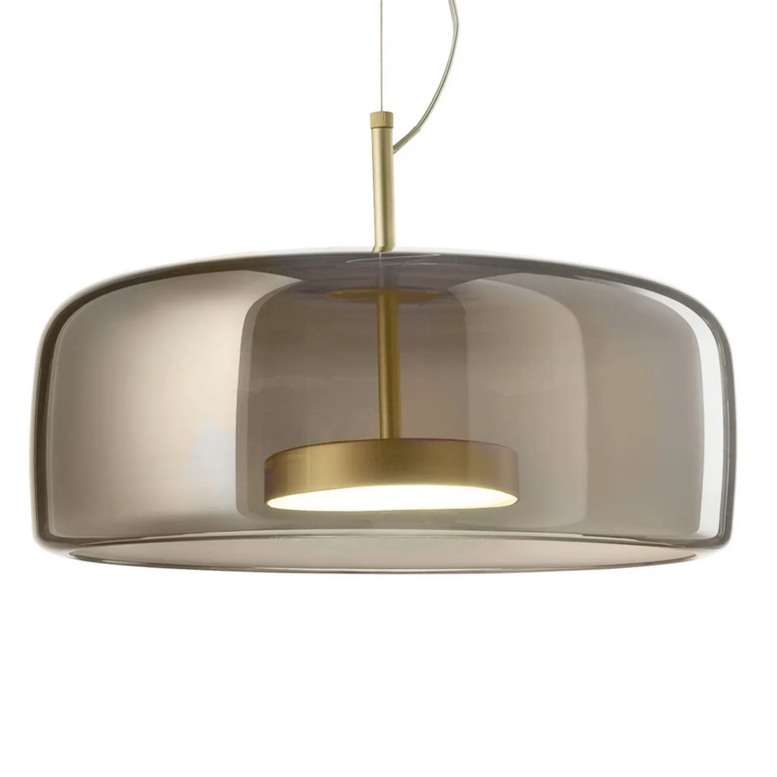 Lámpara colgante LED Jube SP 1 G, pantalla gris