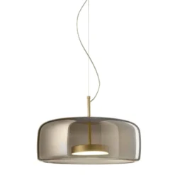 Lámpara colgante LED Jube SP 1 G, pantalla gris