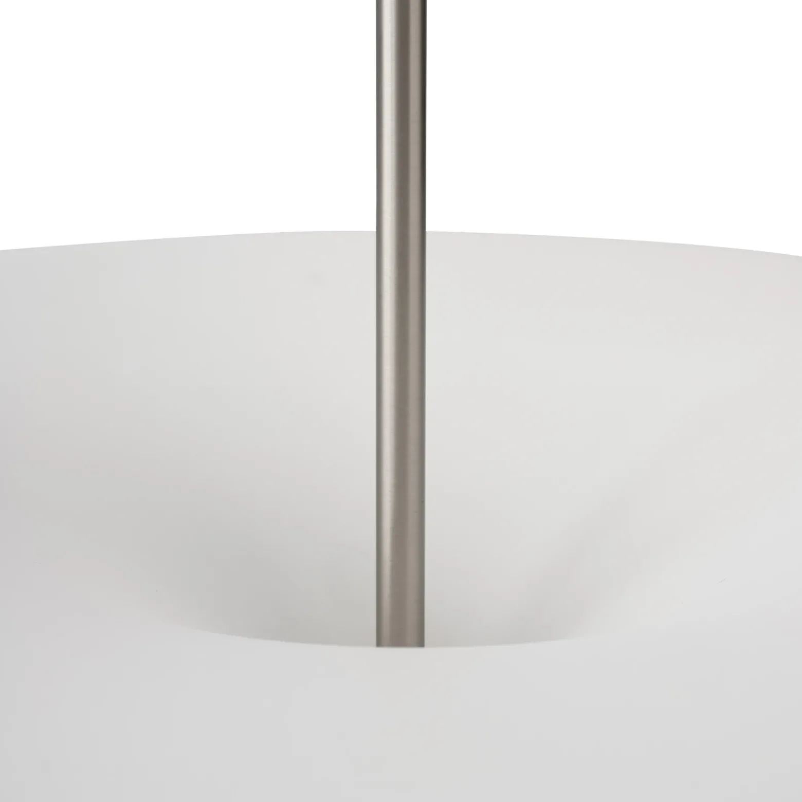 Lámpara colgante LED «Kantarell» de New Works, Ø 60 cm, níquel