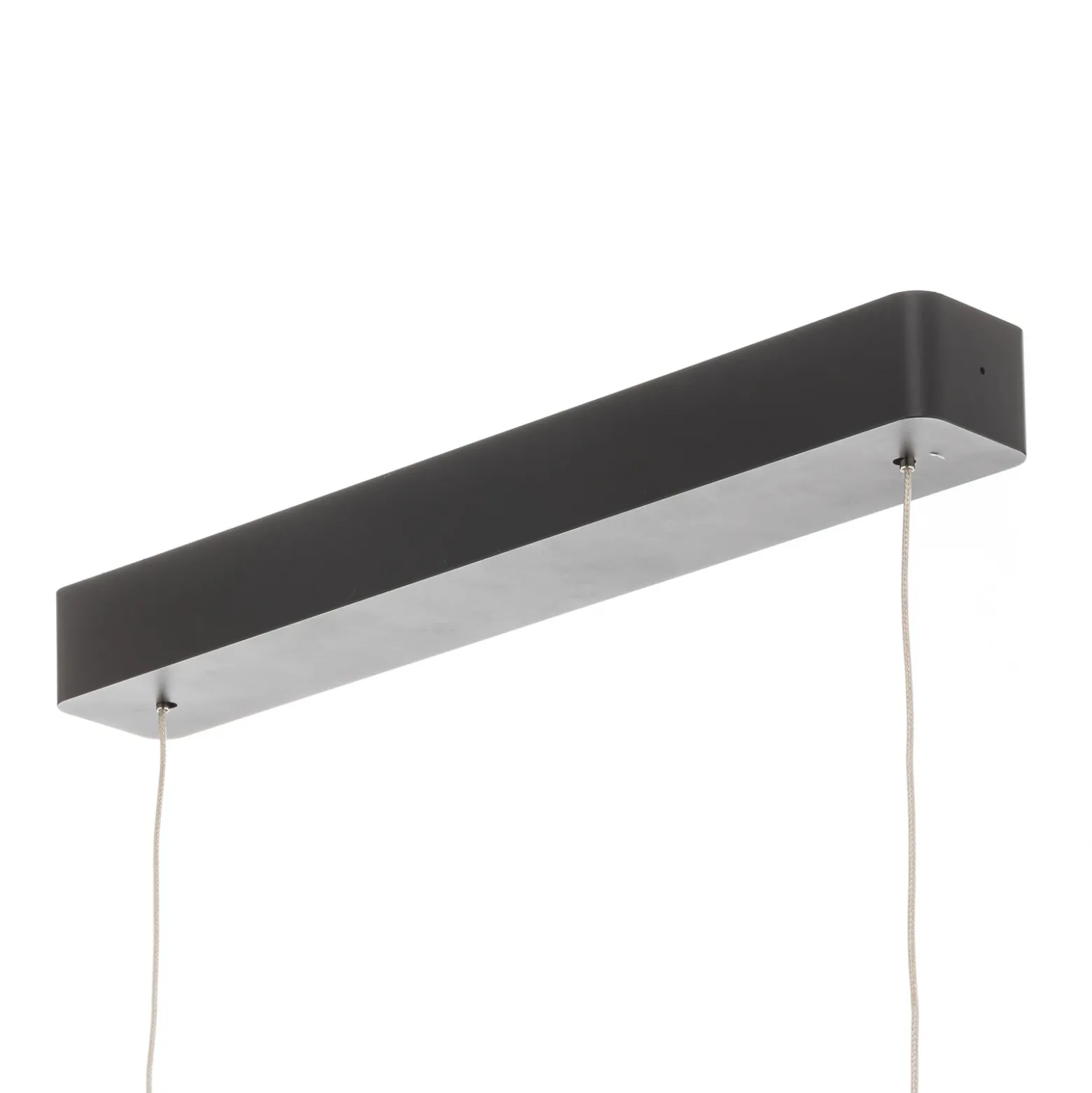 Lámpara colgante LED Lento de Paulmann, negra, 100 cm, luz hacia arriba/abajo,